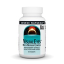 Fonte Naturals Visual Eyes Suplemento dietético - Complexo multi-nutriente com extrato de mirtilo, ácido lipoico e Luteína - 60 Comprimidos