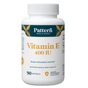 Padrão Bem-Estar Vitamina E 400 UI Suplemento - Impulsionar Atividade Antioxidante - Apoia Saúde Corporal inteira - Lutas contra Danos Celulares - Laboratório 3o partido testado - 90 Gels macios