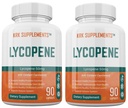 2 Frascos Lycopene 50mg 180 Cápsulas Total
