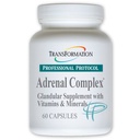 TRANSFORMAÇÃO A GÊNESE DA BOA SAÚDE Enzimas Complexo Adrenal - 60 Cápsulas - Formulação Sinérgica de Ervas e Vitaminas para Apoiar um Sistema Endocrino Saudável