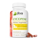 Jiva Botanicals Lycopene Supplement 30mg - Apoio antioxidante para suporte de próstata normal e saúde do coração - Licopeno de extrato de tomate - Made in the USA - Non GMO, Vegan - 120 Cápsulas