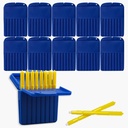 (80 Pcs) Starkey Ouvir claro aparelho auditivo Guardas de cera filtros, Starkey Guardas de cera para aparelhos auditivos Acessórios, aparelhos auditivos Suprimentos Kit de limpeza, Ear Replacement Parts Cleaning Tool (10 embalagens)
