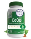 Saúde Thru Nutrition CoQ-10 100mg com BioPerine 360 Softgels □ Alta Absorção Naturalmente Fermentado USP Grau Coenzyme Q10 Suplemento
