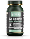 Empoderamento dos olhos - Luz Azul - Visão turva - Proteção para olhos com comichão irritada seca - Floaters - Fadiga - Apoio Ocular e Macular - Degeneração - Nutrientes comprovados - Retina & Corneal - 90 Contagem
