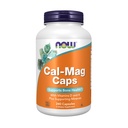 NOW Suplementos, Cal-Mag Caps com vitamina D e Minerais Suporta Saúde Óssea*, 240 Veg Cápsulas