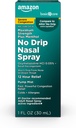 Cuidado Básico Sem Gotejamento Grave 12 horas Bomba Descongestionante Nasal Mist, Esteróide Livre, Força Máxima Mais Mentol 1 fl oz (Pacote de 1)