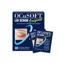 OCuSOFT Lid Scrub Original Eillid Cleanser - Wipes de pálpebras pré-hidratadas para condições leves a moderadas - Limpador de pálpebras para limpar, conforto e soothe Irritated Eillids - 30 Contagem