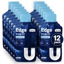 UCAN Edge Energy Gel Shots, Sem sabor (12, 2 pacotes de onça) para a corrida, Treinamento, Treino, Fitness, Ciclismo, Crossfit, Sugar-Free, Vegan, & Keto Friendly Energia