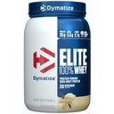 Dymatize Elite 100% Whey Protein Powder, L-Leucina, Absorção rápida e digestão rápida para a recuperação muscular ideal, Gourmet Vanilla, 32 Oz