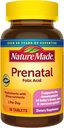 Multivitamina pré-natal com ácido fólico, vitamina pré-natal e suplemento mineral para suporte nutricional diário, 90 comprimidos, fornecimento de 90 dias