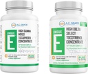 UNIQUE E A.C. Grace Company Tocoferols mistos concentrados softgel 120 contagem e tocotrienols tocoferol-livre softgels 60 contagem