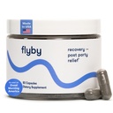 Flyby Recovery Supplement - All The Hang, Without the Over!TM - com cardo de leite, vitamina C, carvão ativado, e Apple Cider Vinagre - pré & pós de beber Fórmula (80 contagem)