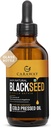 CARAWAY Óleo Orgânico de Sementes Negras - Óleo Frio Pressionado Nigella Sativa - Puro e não refinado - Rico em Timoquinona para suporte imunológico, cuidados com o cabelo e a pele