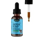 Animal Essentials Detox Blend - Suporte ao fígado para cães e gatos, Suplemento Fígado de ervas, Tônico de Wellness animal recomendado veterinário - 2 Fl Oz