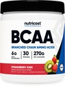Nutricost BCAA Pó (Strawberry Kiwi, 30 Servings) - Razão ideal 2:1:1:1