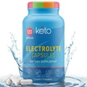 Keto Vitals Eletrolyte Cápsulas O original Keto Electrolyte Pills Suplemento Salt Eletrolyte Tablets para Hidratação