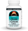 Fonte Naturals L-Arginina L-Citrulina Complexo 1000mg Suplemento Aminoácido Essencial - 60 Comprimidos