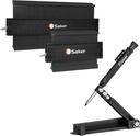 Saker Multi-function Scribing Tool & Saker Contour Duplication Gauge(10 Inch+5 Inch) (BLACK)