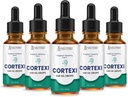 Laboratórios Justificados (5 Pacote) Cortexi Ear Drops Cortexi Saudável Óleo Eardrum Suporta Orelhas Saudáveis Mistura Premum de Óleos Essenciais 5 Garrafas