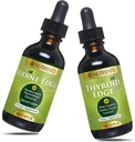 Ir Nutrientes Iodo Nascente & Thyroid Supplements Dietary Supplements High Potence Liquid Drops Non-GMO GlutenFree Iodine Edge to Boost Metabolism Melhorar a pele e parar perda de cabelo e aumentar os níveis de iodo