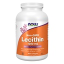 NOW Alimentos Suplementos, Lecitina 1200 mg com Phosphatidyl Choline natural, 400 Softgels