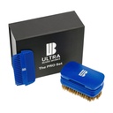 Kit de Barba 'Pro' Magnetizado - Ultimate 3 em-1 Conjunto destacável com espelho, escova de javali e dois pentes