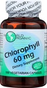 Clorofila ORGÂNICA MUNDIAL 100 mg 60 Cápsulas, 0,02 Libra