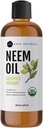 Kate Naturals Neem Óleo para Spray Planta. Concentrado de Neem 100% Puro Frio Pressionado com Azadirachtin (16 onças, Seguro para Animais de estimação, Cães)