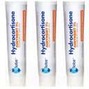 (3 Pack) Globe Hydrocortisona Força Máxima Pomada Transparente 1%,1 oz, Anti-Itch Pomada Topical para Vermelhidão, Inchaço, Coceira, Erupção cutânea, Bites de Bug/Mosquito, Eczema, Hemorroidas e Mais