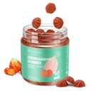 AFXMATE Ashwagandha Gummies para Mulheres Açúcar Grátis, Ashwagandha Suplemento Gummy com Magnésio Vegan (90 Condes)