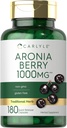 Carlyle Aronia Berry Cápsulas 1000mg 180 comprimidos □ Extrato de Chokeberry □ Suplemento gratuito não-GMO e glúten