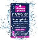 Mistura de bebida em pó de Hidrato de Vitamina, Super Hidratação, Aumenta a resistência e luta fadiga, Bursting com eletrólitos, vitaminas e minerais, 0 Açúcar, Berry Splash, 10 Stick Packs