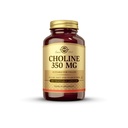 Solgar Choline 350 mg - 100 Cápsulas Vegetais, Pacote de 2 - Não-GMO, Vegan, Kosher - 200 Total Servings