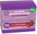 C60 Gummies de energia, 1 Caixa de 15 Servings Sugar-Free Tart Cherry - 99,99% Puro, Sublimado C60Falerenos de carbono e óleo de coco orgânico, Made in the USA, Suporta energia & clareza mental