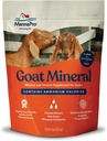 Manna Pro suplemento mineral cabra, vitaminas essenciais e minerais para o crescimento e desenvolvimento, inclui cloro de amônio e mistura microbial para a saúde digestiva, 8 lbs