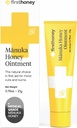 FIRST HONEY Manuka Wound Ponho [.75oz - 21g] Gel de reparo de feridas rápidas O alívio rápido para a pele e queimaduras O mel de Manuka da Nova Zelândia