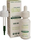 Chloroglow líquido Clorophyll Oxygen Drops 3000mg □ Suplemento de energia Suporte imunológico do metabolismo, Desintoxicação Natural, Doença de Altitude Ajuda & Corpo desodorizante Suplemento 30ml (Pacote de 1)