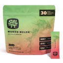 Eletrólitos em pó com sabor a pó - Mondo Melon - 30 Pacotes de Hidratação - Magnésio, Potássio, Sódio, Trace Minerals - Zero Açúcar & Gluten Free - Travel Essentials