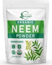 Pó de Folha de Neem orgânico para pele, cabelo e sangue 226g (226g)
