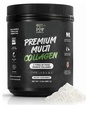 Multi Colágeno Peptídeos Pó sem sabor - 5 Tipos Multi Complexo de Colágeno (I, II, III, V, X) - Feed Grama Hidrolisado Pó Colágeno para Cabelo, Pele, Unhas, Junções & Gut Saúde - 30 Servings