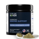 Harmonia - Skin & Coat Supplement with Quercetin for Dogs - Balanced Histamina Support for Sazonal and Environmental Allergies - Veterinário Formulado