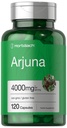 Horbaach Arjuna Cápsulas 4000mg □ 120 Contagem □ Não-GMO, Glúten Livre □ de Extrato de Arjuna Bark Herb