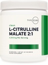Tipo Zero L-Citrulina Malate Pó 2:1 6X (300g □ 6000mg Por Servindo □ Sem sabor) Ultra Clean L Citrulina, Booster de óxido nítrico, Pré-treino - Nitrous Oxide Vasodilatador Suplemento