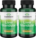 Swanson Fígado Glandular 500 Milligramas 60 Cápsulas (2 Embalagem)