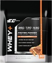 EC Sports Whey+ Protein Powder, Chocolate Amendoim Butter Mix w/Digestive Enzimas - Suplemento isolado, Colágeno Peptídeos w/Swift Reform - 30 Servings