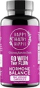 Equilíbrio hormonal para mulheres 180 Ct – Suplemento de suporte PMS para mulheres, Menopausa & Perimenopausa   . Alivio Bloating, Cãibra Menstrual, Humidade, PMDD .. Chasteberry, Black Cohosh, Dong Quai .. Vegan, Não-GMO