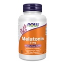 Now Foods Supplements, Melatonina 5 mg, Free Radical Scavenger*, Healthy Sleep Cycle*, 180 Count (Pack of 1)