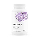 THORNE - Melaton-3-3 mg Suplemento Melatonina - Suporta ritmos circadianos normais, repouso e relaxamento* - NSF Certified for Sport - Gluten, Dairy & Soy-Free - 60 cápsulas