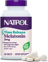 Natrol Melatonina comprimidos de libertação cronometrados, 100 contagem (Pacote de 3)