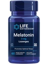 Extensão de vida Melatonina, 3 mg, Optimal Sleep Support, Ritmos circadianos saudáveis, Defesa Celular, Gluten-Free, Non-GMO, Vegetarian, 60 pastilhas mastigáveis